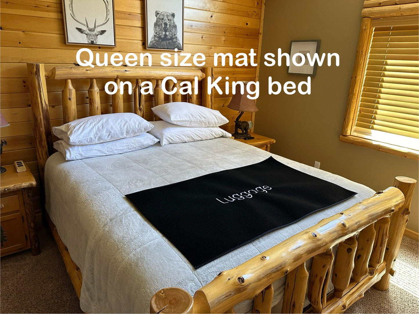 Luggage Mat for Bed