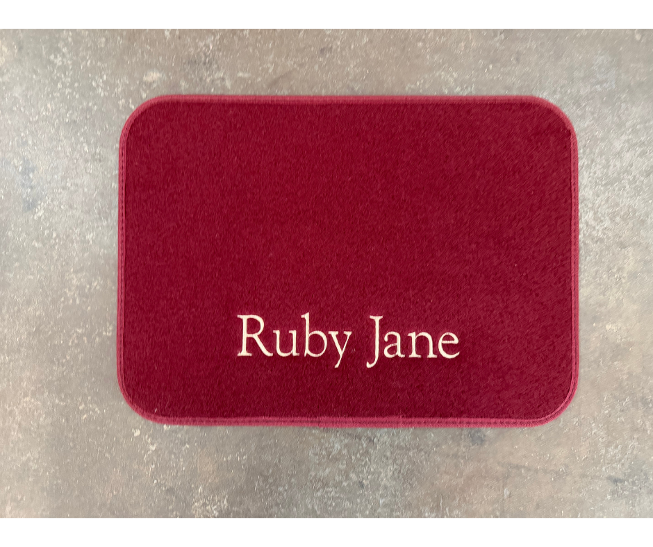 Ruby Jane Pet Mat - from our mistake stack
