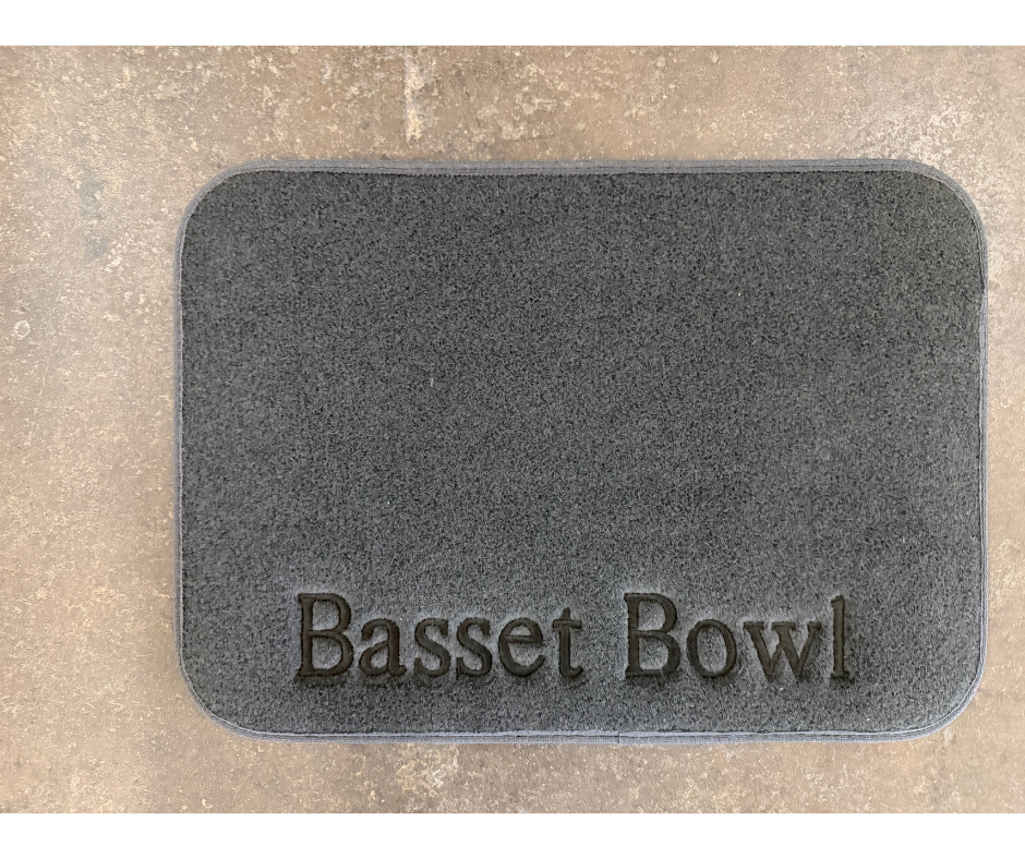 Basset Bowl Pet Mat - from our mistake stack
