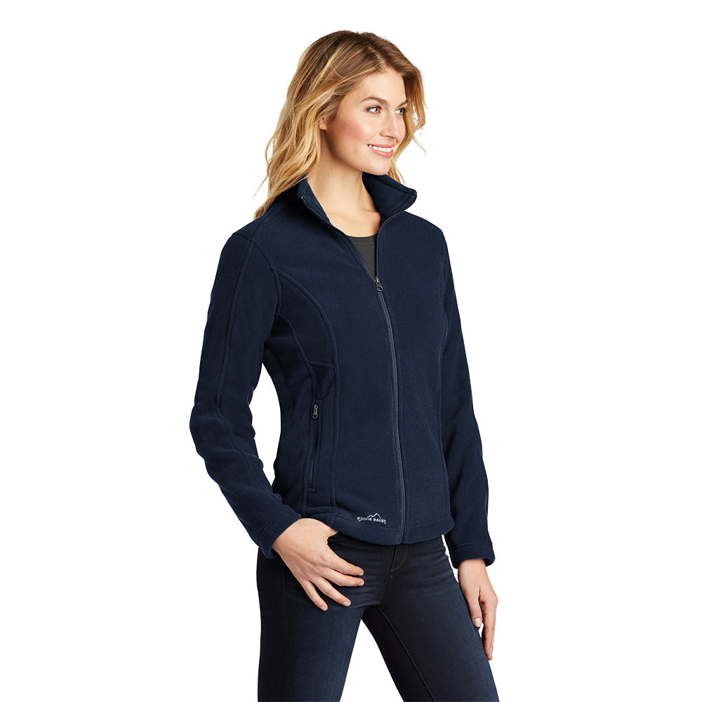 Ladies Eddie Bauer® Full-Zip Fleece Jacket - Custom Embroidered