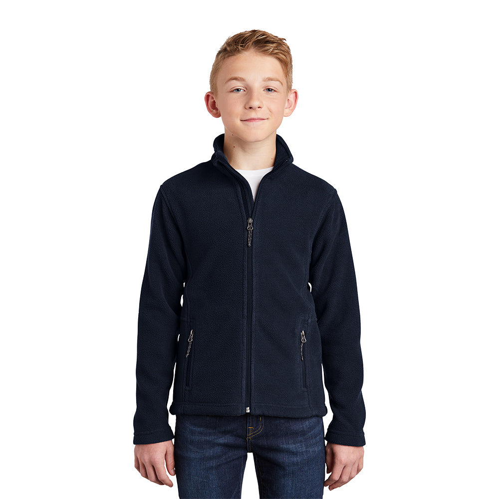 Port Authority® Full Zip Fleece Jacket - Custom Embroidered