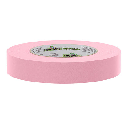 FrogTape CP 325 Medium-High Adhesion Masking Tape - 24MM x 55M x 12-Pack - Pink - Rated f/325F [105333]