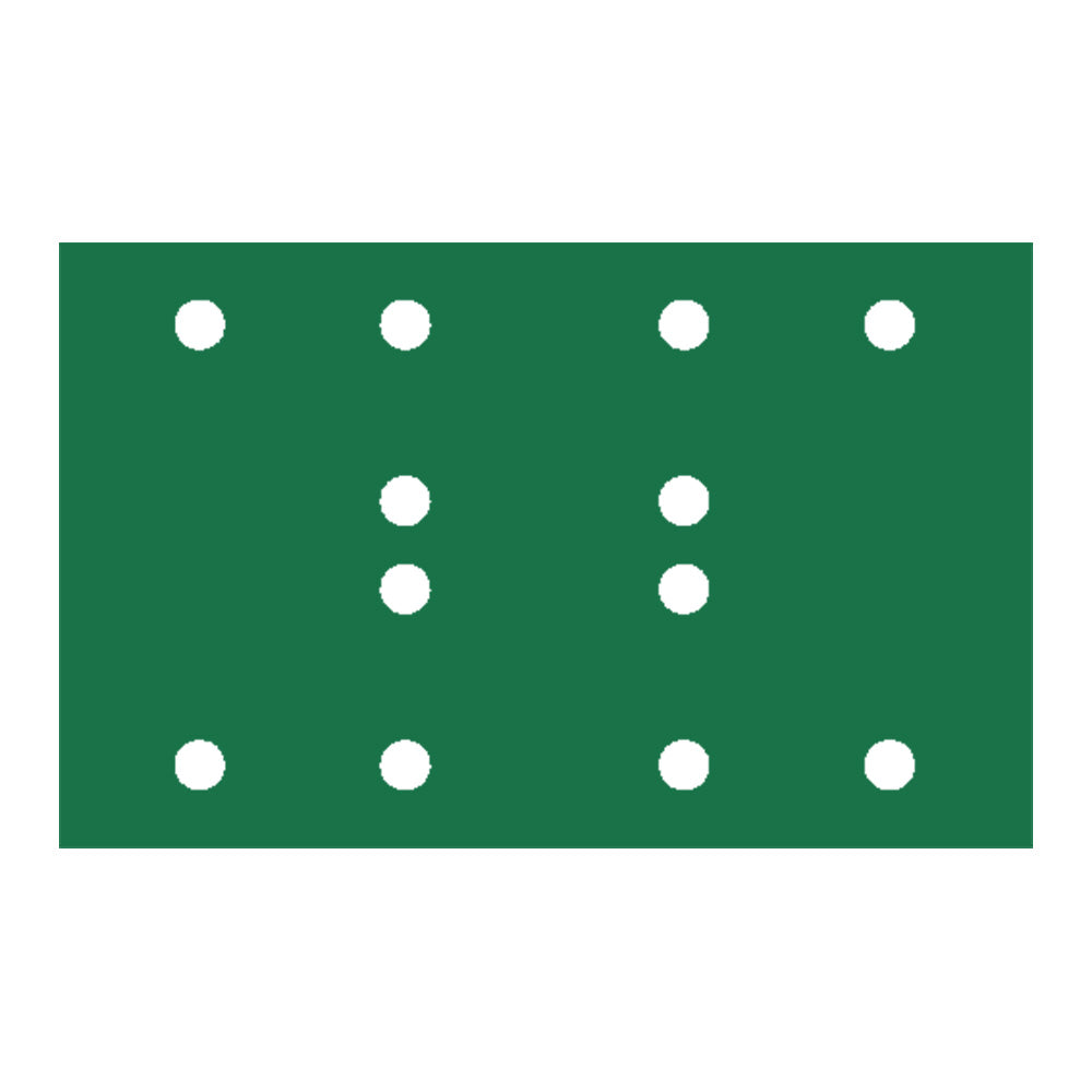 RUPES PROCUT Film Abrasive Sheet 80mm x130mm (3.15" x 5.1") - 12 Holes - P220 Grit *Box of 100pcs [9.45FB220]