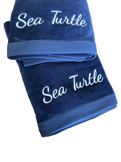 Heavyweight King Size Velour Beach Towel