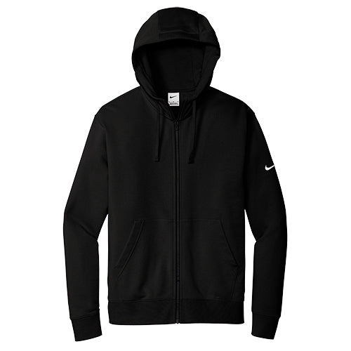 Nike Club Fleece Sleeve Swoosh Full-Zip Hoodie - Custom Embroidered