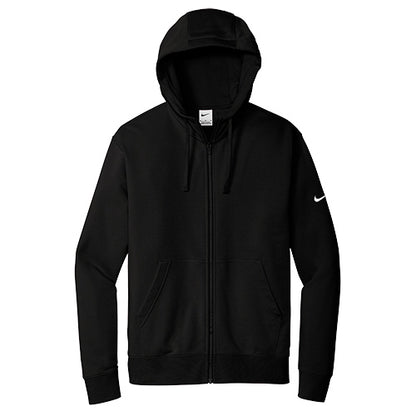 Nike Club Fleece Sleeve Swoosh Full-Zip Hoodie - Custom Embroidered