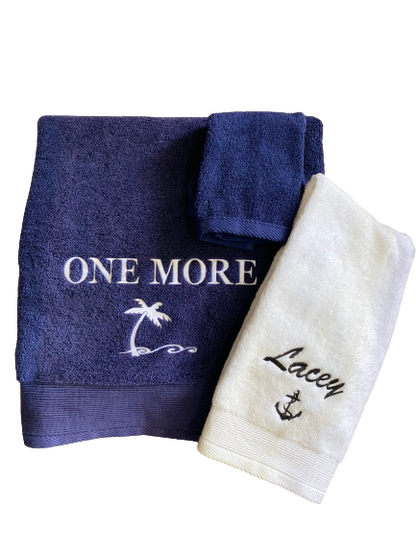 Custom Embroidered Luxury Towels