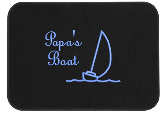 Papa's Boat Mat