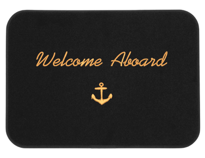 Welcome Aboard Mat Modern Look