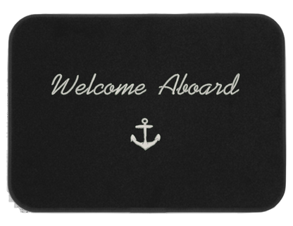 Welcome Aboard Mat Modern Look