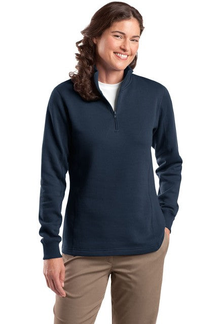 Ladies 1/4-Zip Sweatshirt