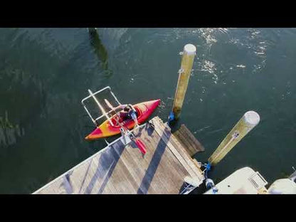 Seahorse Double Kayak or Paddleboard Floating Dock Launch & Stow Rack